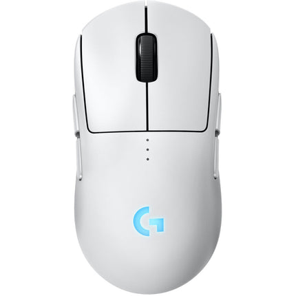 Logitech G PRO 2 LIGHTSPEED Ratón Inalámbrico Blanco 32000 DPI 1000 Hz