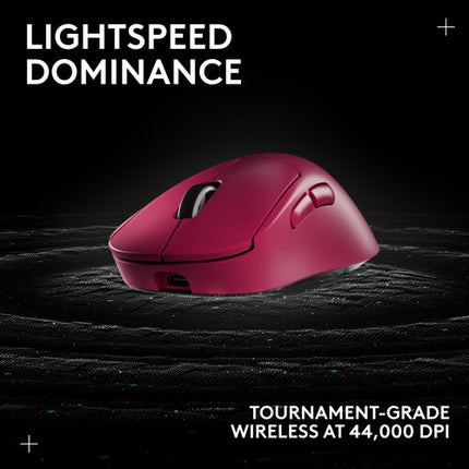 Logitech G PRO X SUPERLIGHT 2 DEX Ratón Inalámbrico 44000 dpi 95 Horas Batería