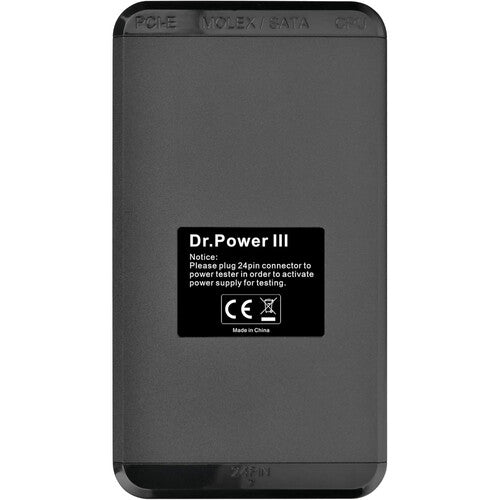 Thermaltake Dr Power III Probador Fuente de Poder ATX 150W 600W con Pantalla LCD