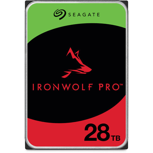 Seagate 28TB IronWolf Pro Disco Duro Interno NAS 3.5" 7200 rpm SATA III 6 Gb/s