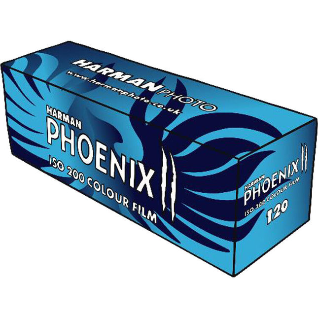 HARMAN technology Phoenix II 200 Película Color Negativo 120 ISO 200 Contraste Mejorado