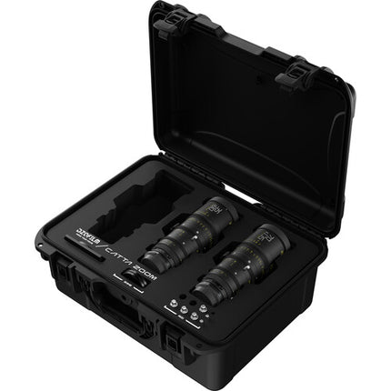 DZOFilm Catta 35-80mm 70-135mm T2.9 Zoom Cine E-Mount Bundle con Estuche rígido