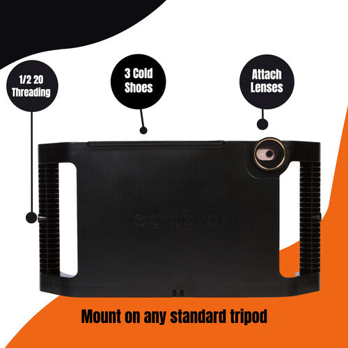 iOgrapher Estuche para Filmmaking con Anillo para Lentes 37mm para iPads 10.5 y 10.2 pulgadas