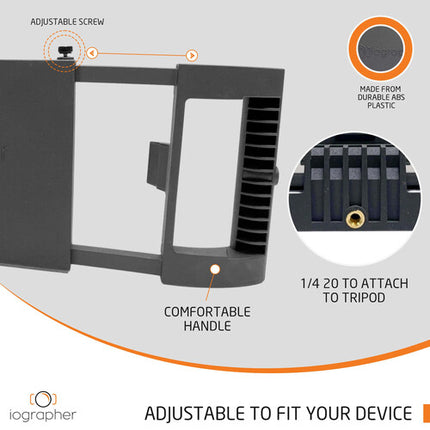 iOgrapher Multi Pro Funda para iPads con Doble Asa y Montura para Trípode