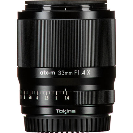 Tokina atx-m 33mm f/1.4 Lente para Sony E Apertura f/1.4 Distancia 39.9cm