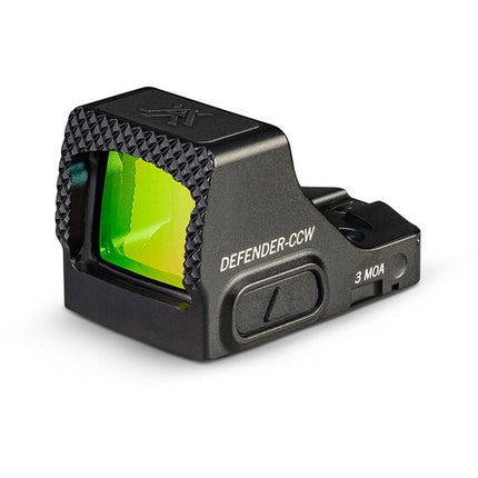 Vortex Defender-CCW Punto Rojo Verde Micro Óptica 3 MOA Lente Asférica