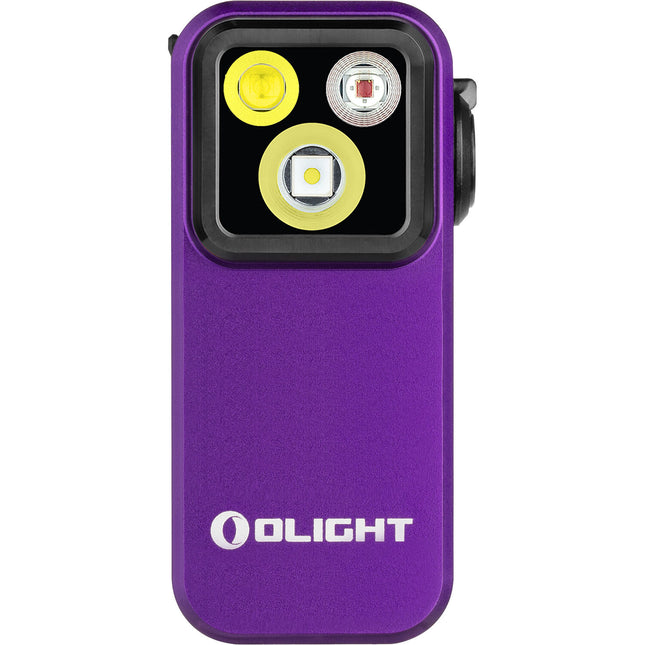 Olight Oclip Pro Luz Recargable Clip 500 Lúmenes USB-C Morada