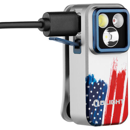 Olight Oclip Pro Luz Recargable Clip 500 lúmenes 144h batería USB-C