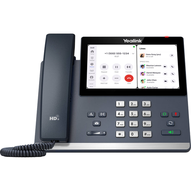 Yealink MP56 E2 Teléfono IP Zoom Pantalla 7 Pulgadas WiFi 5 Bluetooth 5.2