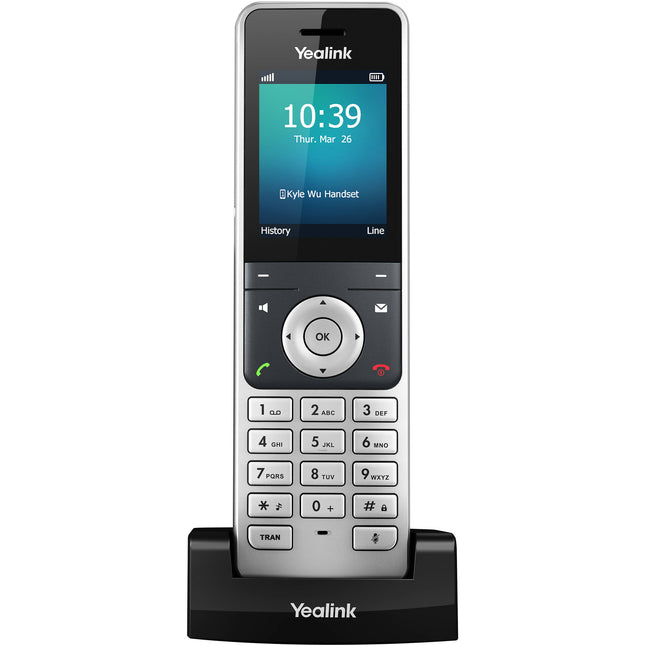 Yealink W56H Terminal DECT Inalámbrico Pantalla 2.4 Pulgadas 30 Horas Tiempo de Conversación