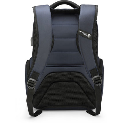 Swissdigital TERABYTE NG Mochila Azul 32L Compartimentos Multifuncionales