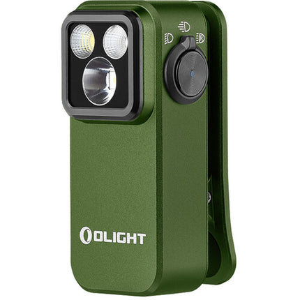 Olight Oclip Pro Linterna Recargable Clip On Verde OD 500 Lúmenes 144 Horas USB-C
