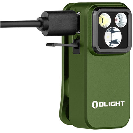 Olight Oclip Pro Linterna Recargable Clip On Verde OD 500 Lúmenes 144 Horas USB-C