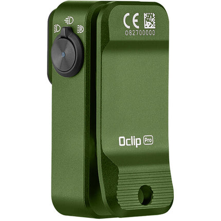 Olight Oclip Pro Linterna Recargable Clip On Verde OD 500 Lúmenes 144 Horas USB-C