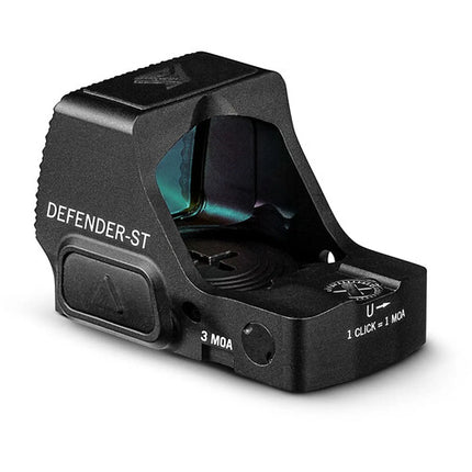 Vortex Defender-ST Mira Punto Verde Micro 3 MOA 10 Niveles Brillo Negro