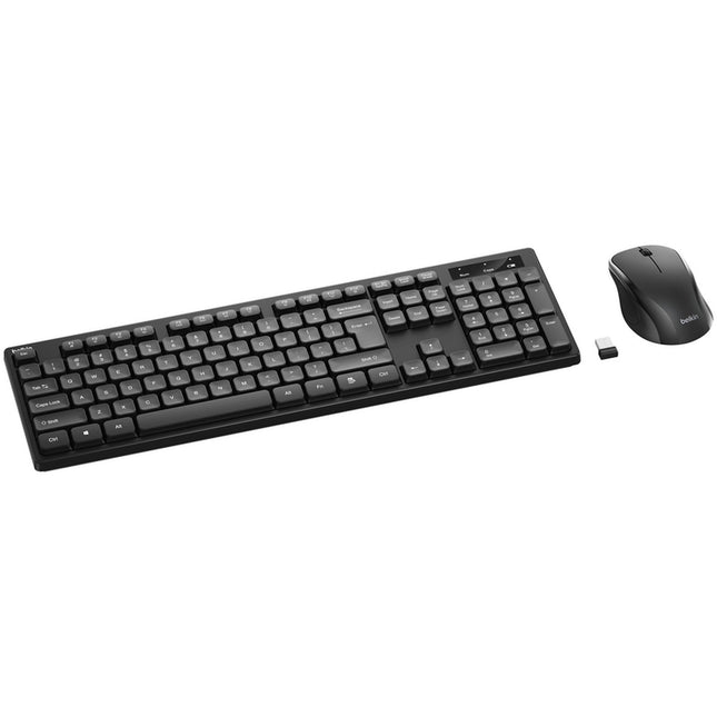 Belkin Connect Teclado y Mouse Inalámbrico 2.4 GHz USB-A plug and play