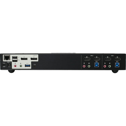 IOGEAR 2-Port Cinema 4K KVMP Switch para 2 Computadoras y 4K 60Hz