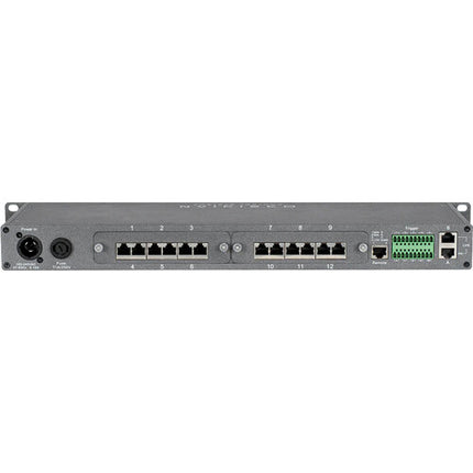 Obsidian EN12i Gateway Ethernet a DMX 12 Puertos Rack 19" OLED 1.8