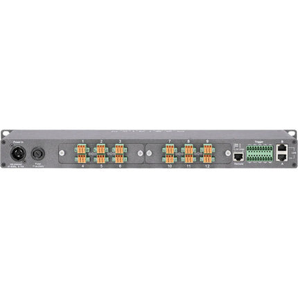 Obsidian EN12i Gateway Ethernet a DMX 12 Puertos Rack 19" OLED 1.8