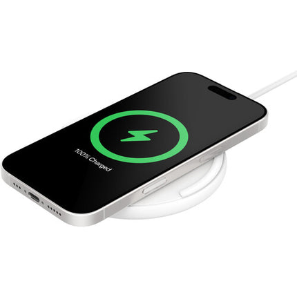Belkin BoostCharge Base de Carga Inalámbrica 15W Blanco 20W Adaptador