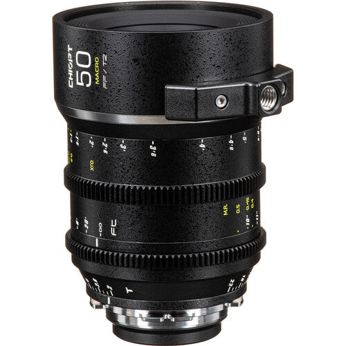 CHIOPT SLASHER 50mm T2 Objetivo Macro Prime Cine 8K 9.4" Distancia mínima de enfoque