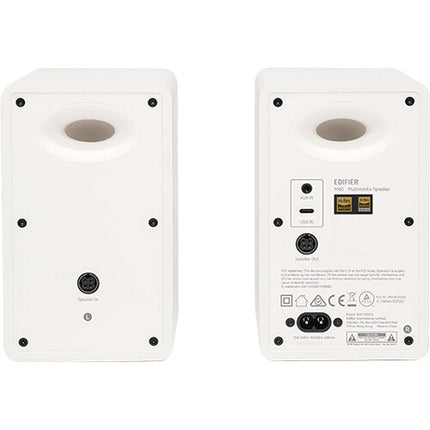 Altavoces Activos Bluetooth Edifier M60 Compact 2.0 66W RMS con Soportes Blancos