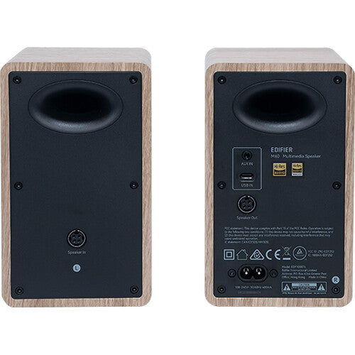 Edifier M60 Altavoces de Escritorio Activos Bluetooth 66W RMS 2 Vías con Soportes