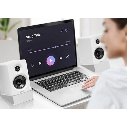 Edifier M60 Altavoces Bluetooth Activos 2 0 66W RMS 3 USB-C Negro
