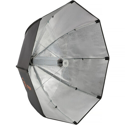 Raya LED-OX-RGB Lámpara LED Dual RGB y Bi-Color 4440 Lux 3000-5500K con Octabox y Control Remoto
