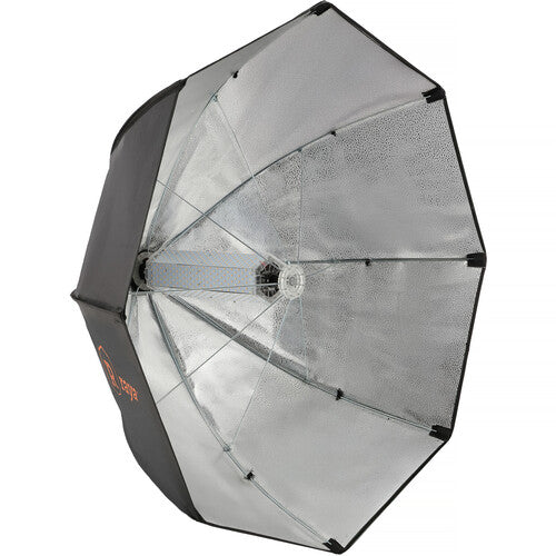 Raya LED-OX-RGB Lámpara LED Dual RGB y Bi-Color 4440 Lux 3000-5500K con Octabox y Control Remoto