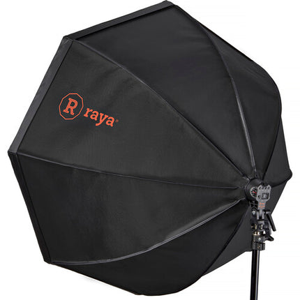 Raya LED-OX-RGB Lámpara LED Dual RGB y Bi-Color 4440 Lux 3000-5500K con Octabox y Control Remoto