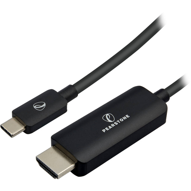 Pearstone Cable USB-C a HDMI 4K 6.6' Soporte 3840x2160 60Hz Audio 8 Canales