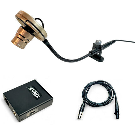 Evno Microphone Systems PNX1 micrófono para piano con montaje para instrumento kit completo