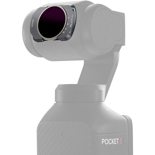 Tilta Filtro ND Variable ND2-ND32 para Cámara DJI Osmo Pocket 3 con Montura Magnética