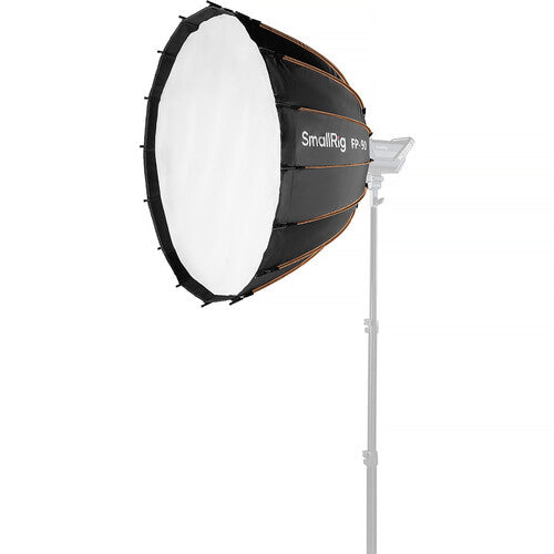 SmallRig FP-90 Softbox Parabólico Plegable 90x60 cm Dobles Difusores Honeycomb Grid