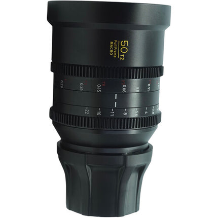 Simmod APSARA PRESTIGE 50mm T2.0 Lente Macro Full Frame 1.5x Magnificación