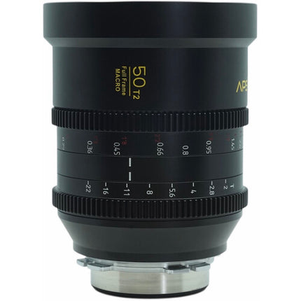 Simmod APSARA PRESTIGE 50mm T2.0 Lente Macro Full Frame 1.5x Magnificación