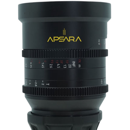 Simmod APSARA PRESTIGE 50mm T2.0 Lente Macro Full Frame 1.5x Magnificación