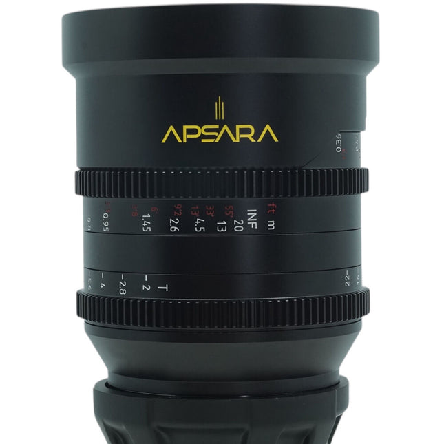 Simmod APSARA PRESTIGE 50mm T2.0 Lente Macro Full Frame 1.5x Magnificación