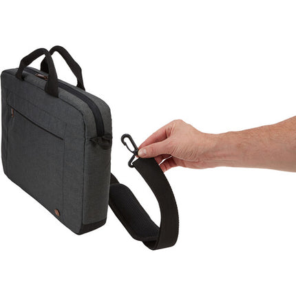 Case Logic Era 14 pulgadas maletín para portátil con correa ajustable y bolsillo para tablet de 10.5 pulgadas