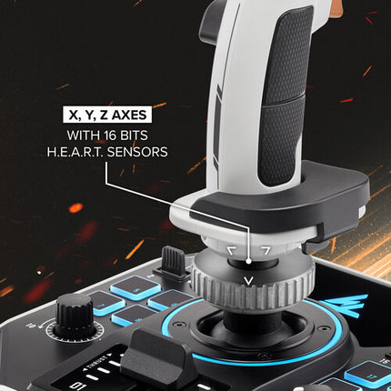 Thrustmaster Sol-R 1 Flightstick con 21 botones 3 ejes y gatillos