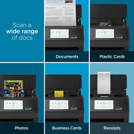Ricoh ScanSnap iX2500 Escáner de Documentos 600 dpi 45 ppm Wi-Fi 6 Negro