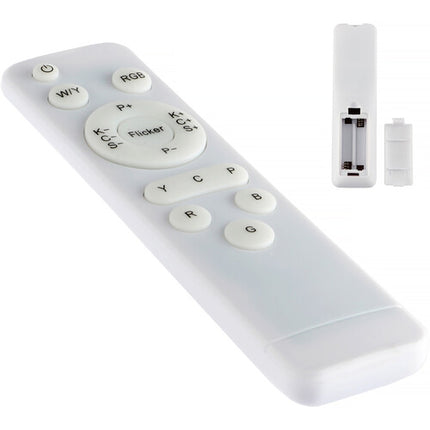 Raya LED-LA-RGB Lámpara LED Dual RGB Bi-Color 750 Lux 3000-5500K con Linterna Octogonal