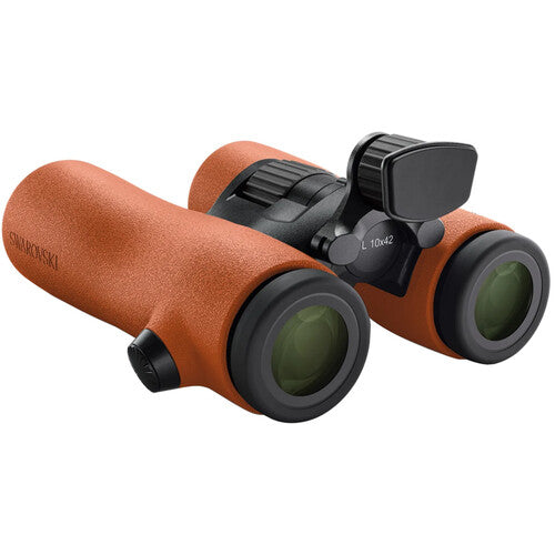 SWAROVSKI OPTIK 10x42 NL Pure Prismáticos con Ángulo 70º y estuche