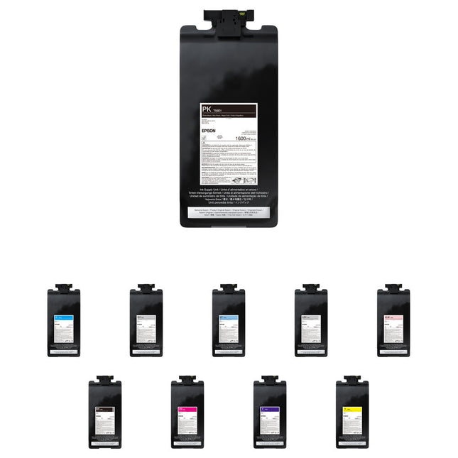 Epson T56E Kit de Tintas UltraChrome PRO12 10 Colores 1600mL para SureColor P20570 64"