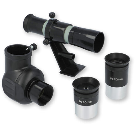 Carson Stara 80mm f8.8 Telescopio Refractor con adaptador para smartphone y filtro lunar verde