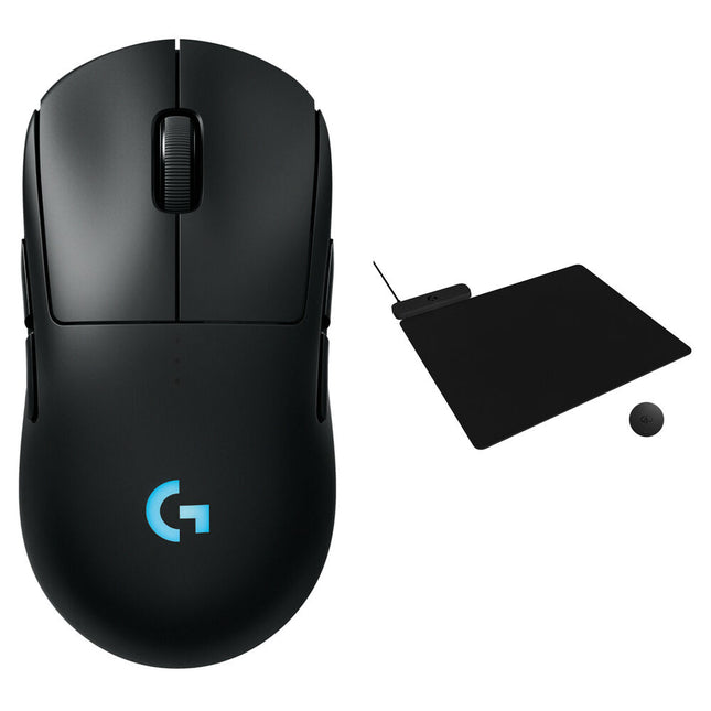 Logitech G PRO 2 LIGHTSPEED Ratón Inalámbrico 32000 DPI y Base POWERPLAY 2