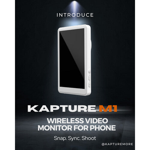 Kapture M1 Monitor de Video Inalámbrico 4.4" Pantalla 1136x640 Bluetooth