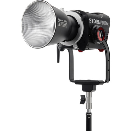 Aputure STORM 400x Monolight LED Tunable White 2500-10000K 27100 Lux V-Mount