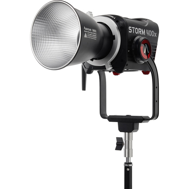 Aputure STORM 400x Monolight LED Tunable White 2500-10000K 27100 Lux V-Mount